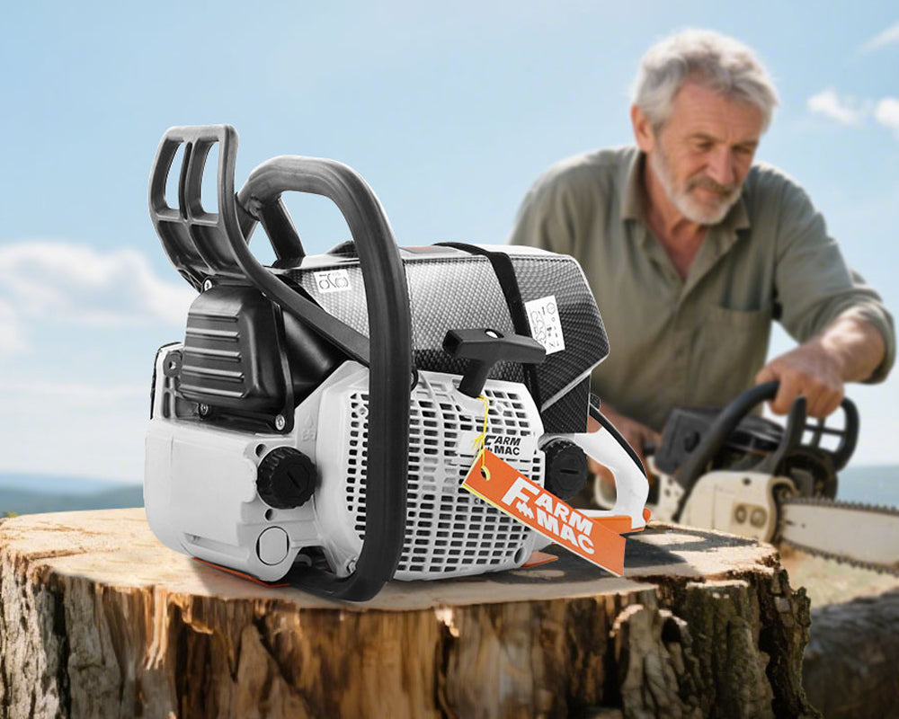 Chainsaws help you cut down trees during the summer logging season!